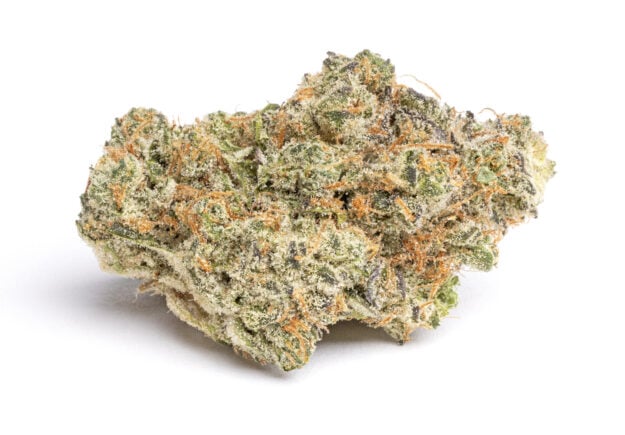 Trilogy OG Boutique (TB) is a potent cannabis strain known for its earthy, piney aroma and relaxing effects. This indica-dominant hybrid features a blend of rich green buds covered in a thick layer of trichomes. The dense, compact flowers emit a subtle citrus scent mixed with earthy undertones, offering a calming and tranquil high. With its deep relaxation properties, TB is perfect for unwinding after a long day or managing stress. Ideal for evening use, this strain promotes restfulness while delivering a soothing body high.