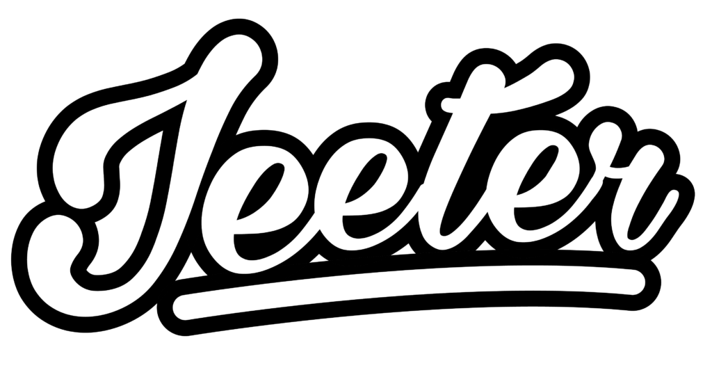 "Jeetrs logo featuring a sleek design with vibrant colors, showcasing premium cannabis products, including edibles, vape cartridges, and concentrates, known for their high quality and reliability in the cannabis industry."